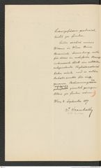 k.k. naturhistorisches Hofmuseum, Intendanzakten 1885-1896 (Hauer), Aktenzahl Z.353/1887, Seite 3